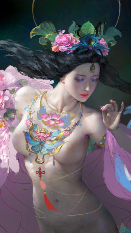 flora  Mountain Huang www.artstation.com/artwork/nKdy1