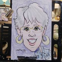 At Setting the Space doing caricatures!  #artistsontumblr #artistsoninstagram #art #drawing #caricaturist #caricature #caricatures #grandopening #capecod #falmouth #settingthespace (at Falmouth, Massachusetts)
