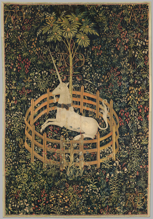 kardiologn:The Unicorn in Captivity, 1495-1505Photo: © The Metropolitan Museum of Art, New York