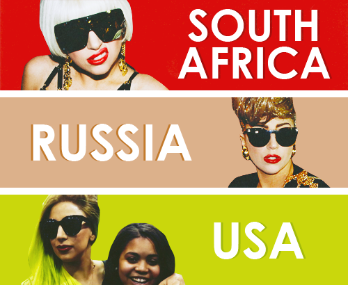 arrtpop:  Run the world like Lady Gaga. 
