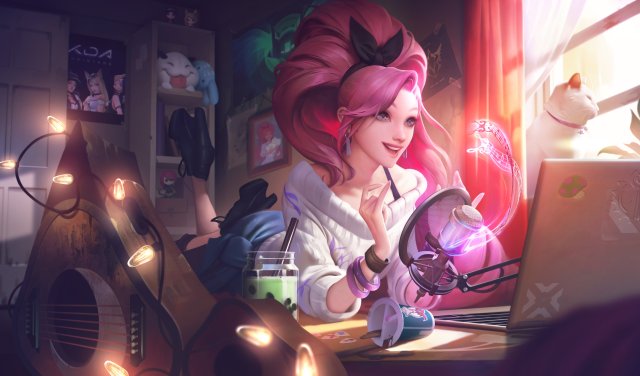 K/DA ALL OUT Seraphine Indie, Rising Star & Superstar