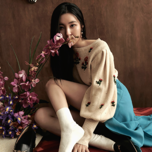 sunmiyah:Sunmi & Chungha - Double Up for Marie Claire 