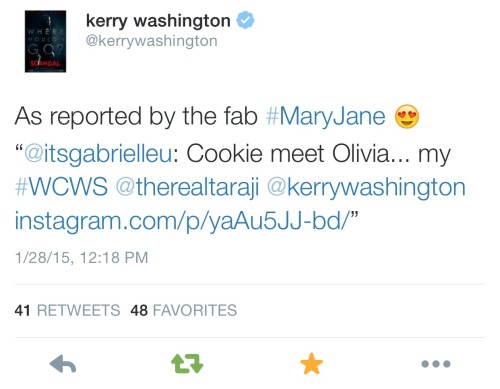 hersheywrites:olitzterry:  scandalalldey:  I love that it’s all LOVE! Especially when women support other women!  Black actresses supporting each other!!!!   I LOVEEEEEEEE IT!!!! 