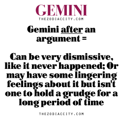 zodiaccity:  Gemini after an argument. |