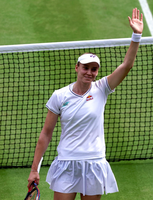 Elena Rybakina + 2024 Slam Outfits Robert Prange, Clive Brunskill, Andrej Isakovic