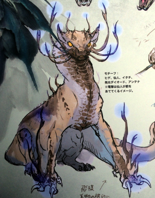 theworstbear: Tobi-Kadachi Concept Art.