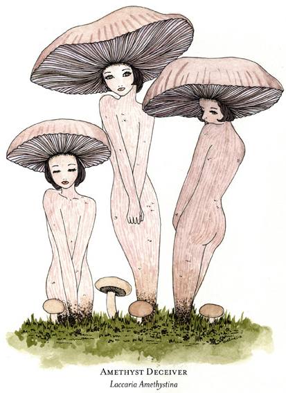 glittertomb:  Mushroom Pieces by Eveline porn pictures