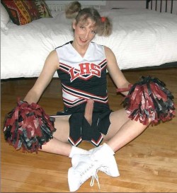 crossdress-luver:  …I adore sissy cheerleaders. http://crossdress-luver.tumblr.com/ 