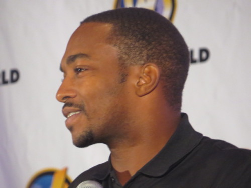 minim-calibre: steverogersorbust: anthony mackie and his cheekbones ;__; wizard world chicago 2014 S