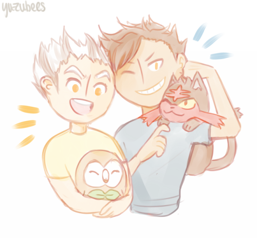 quickie of our new haikyuu starters!! 