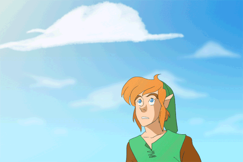 rancheroftime: Animation practice. I still got work to do, but this was fun!The last shot of Link&rs