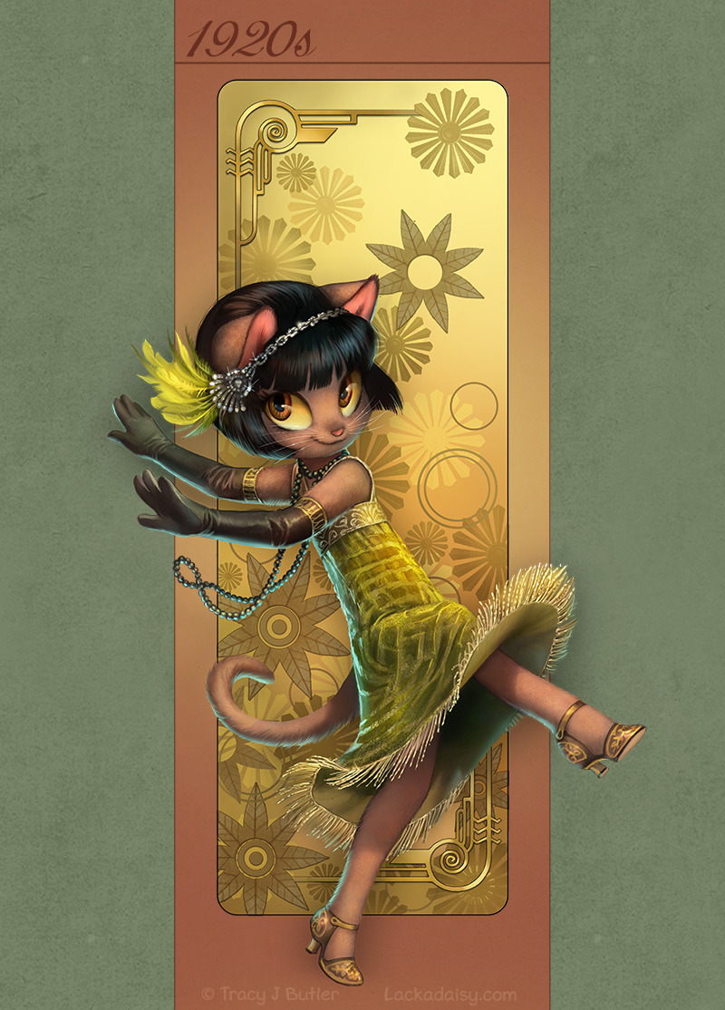 lackadaisycats:  A 20th century revue, as performed by Ivy Pepper.  The intended