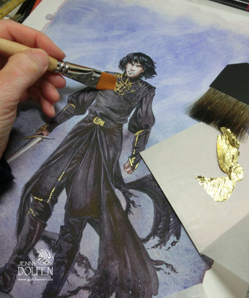 goldseven:“Fell and fey are you become.” Fëanor’s new clothes. Sliiiiightly Kylo-Ren-inspired. Rocki