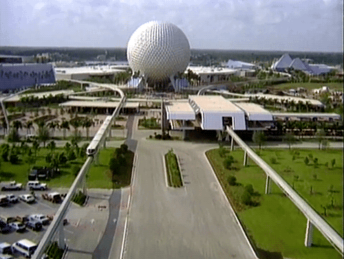 adventurelandia:Building Spaceship Earth at EPCOT Center