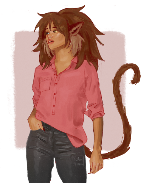 yellowvixen:cat lesbian Hot