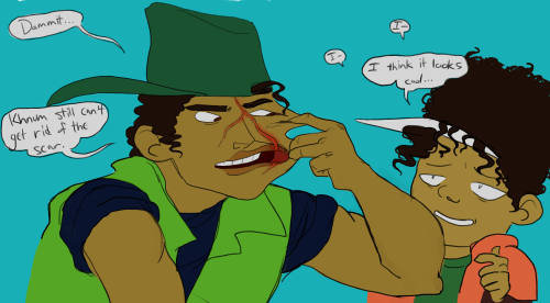 brontitall:  curse them i can’t stop making them cute  Oingo and Boingo RULE