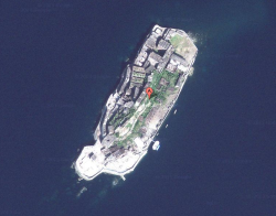 abandonedography:  You can view the entire Island of Hashima on Google street view