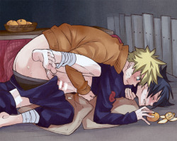 johncableyaoi:  Naruto and Sasuke