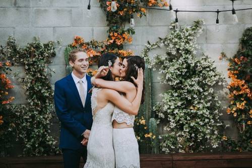 beautiful-brides-weddings:Katie &amp; Velinda via @dancingwithherweddings