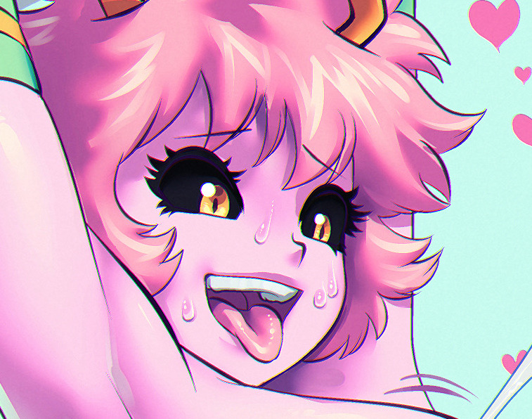 supersatansister:  Full versions of lovely Mina Ashido (Boku no Hero), requested