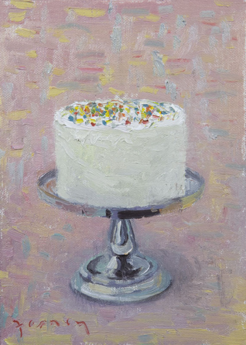 Let Them Eat Cake | by Paul Ferney.
A charming lil series of 50 cake paintings by artist Paul Ferney, in collaboration with his wife, Jordan. Let Them Eat Cake began when Paul first asked Jordan what she would paint if she were an artist. So Jordan...