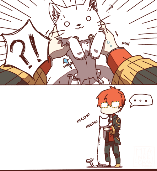 mia-nee-chan:??!!!?!the longest cat