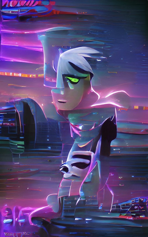 I Asked An AI To Draw Danny Phantom