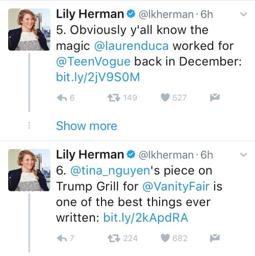 sandalwoodandsunlight:Twitter thread to find the links to articles: https://twitter.com/lkherman/status/828691715938729985