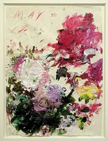 ducotedelestaque:Cy Twombly : May 90, 1990