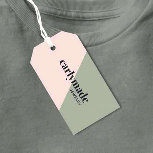 Carlymade Jewelry TShirt - These Product Label and Clothing Tags are perfect for etsy sellers, small