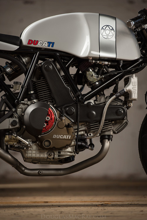 Detail of the Walt Siegl Ducati Leggero ©Douglas MacRae