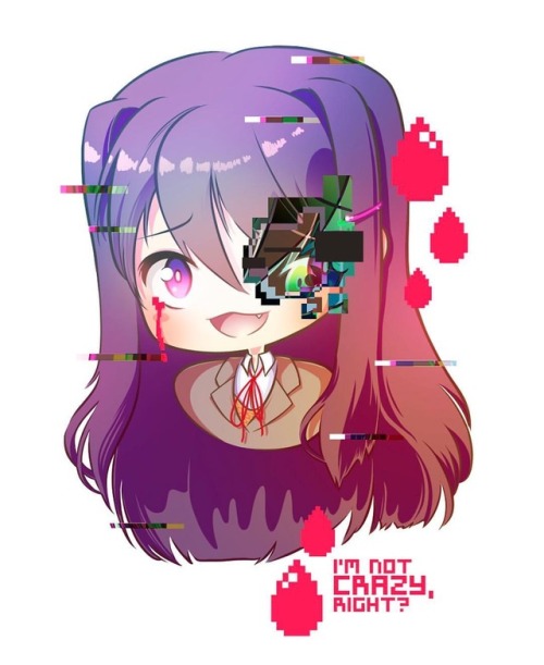 &frac34; #DDLC #dokidokiliteratureclub #yuri