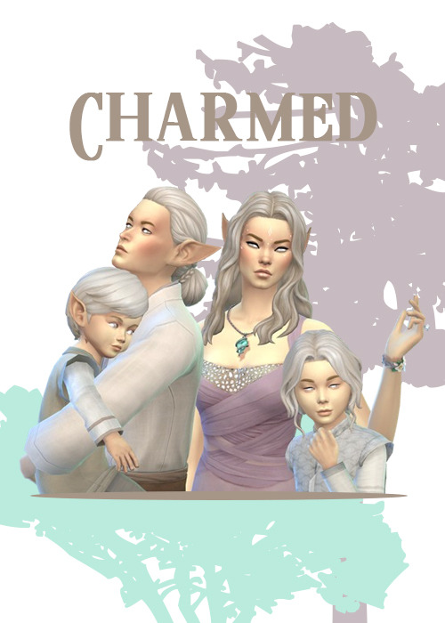 ♥ Charmed ♥ Total 1 group pose for the Sims 4 Gallery You will need to download and in