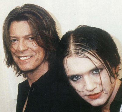 majortomzin:  David Bowie and Brian Molko. 90s