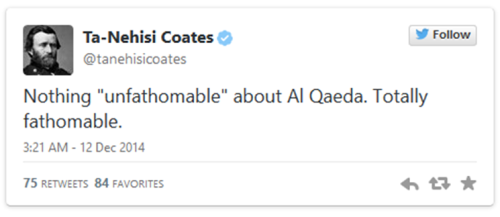 ideologicalmonstrosity:  Ta-Nehisi Coates on CIA Director John Bremmer’s comments on the Senate Intelligence Report on CIA-directed torture.