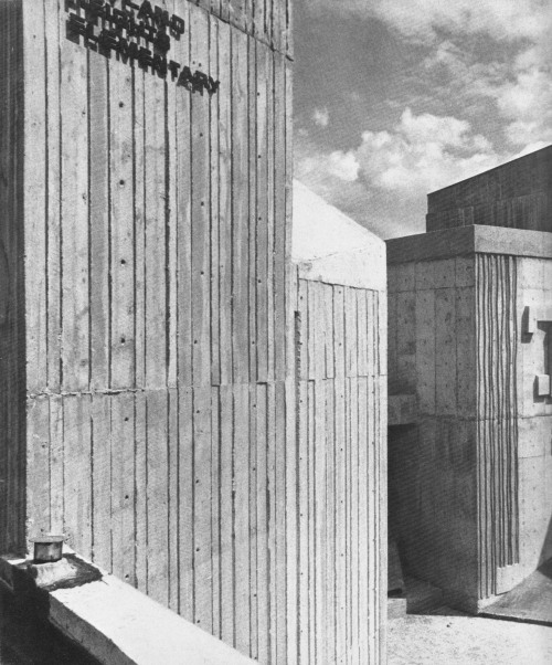 fuckyeahbrutalism: Maryland Heights Elementary School, Calgary, Alberta, Canada, 1968 (Gordon Atkins