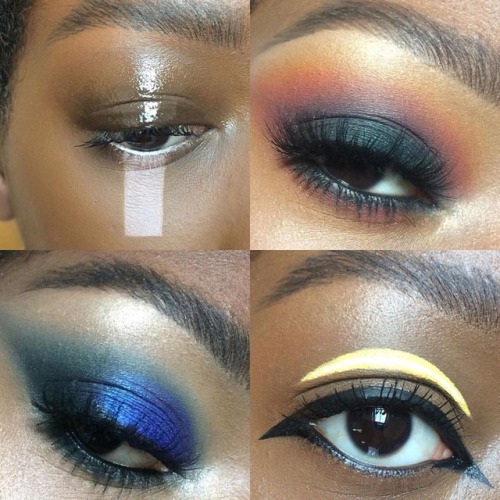 cocoaswatches: #CocoaCrush @faybt_makeup ! Been looking for eye shadow inspo and this page is perf!