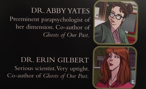 batmanisagatewaydrug:unwinona:thepratandtheidiot:Ghostbusters 101, #1Dr. Abby Yates: Preeminent para