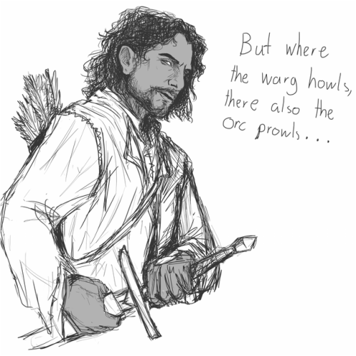sercauthrienismymuse:So I remember Boromir as a sass-master who was always trying to keep up spirits