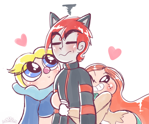 princesscallyie:  Might as well put these two doodles together now. Litten Jack is annoyed. Art Blog~  so cuties X3