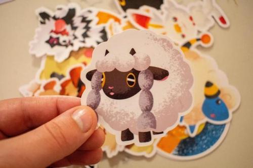 retrogamingblog - Pokemon Sword & Shield Stickers made by...