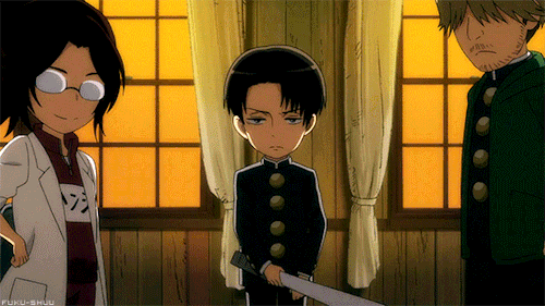- Sempai Levi and his precious Harisen -Shingeki! Kyojin Chuugakkou Episode 2More from Shingeki! Kyojin Chuugakkou