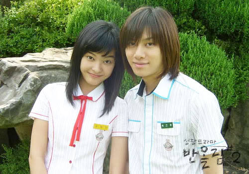 Love is the strongest thing in the world — Kim Heechul and Lee Eun Sung in  Sharp 2 (반올림 2). ...