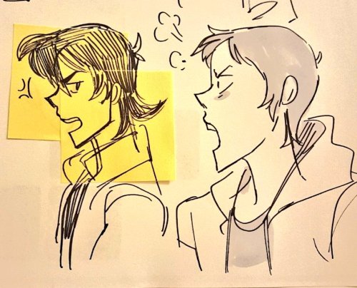 chiumonster: doodled some voltron boys the other night 