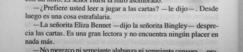 Orgullo y prejuicio. (Jane Austin)