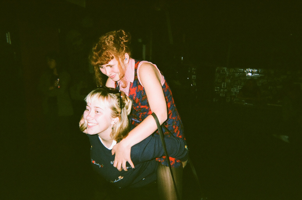 grey-estates:  Heathers &amp; Girlpool SuperCrush Tour 2014 pt. 3Done by Heathers