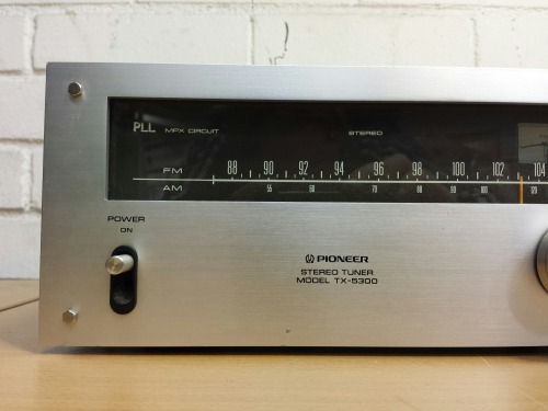 Pioneer TX-5300 Stereo Tuner, 1975