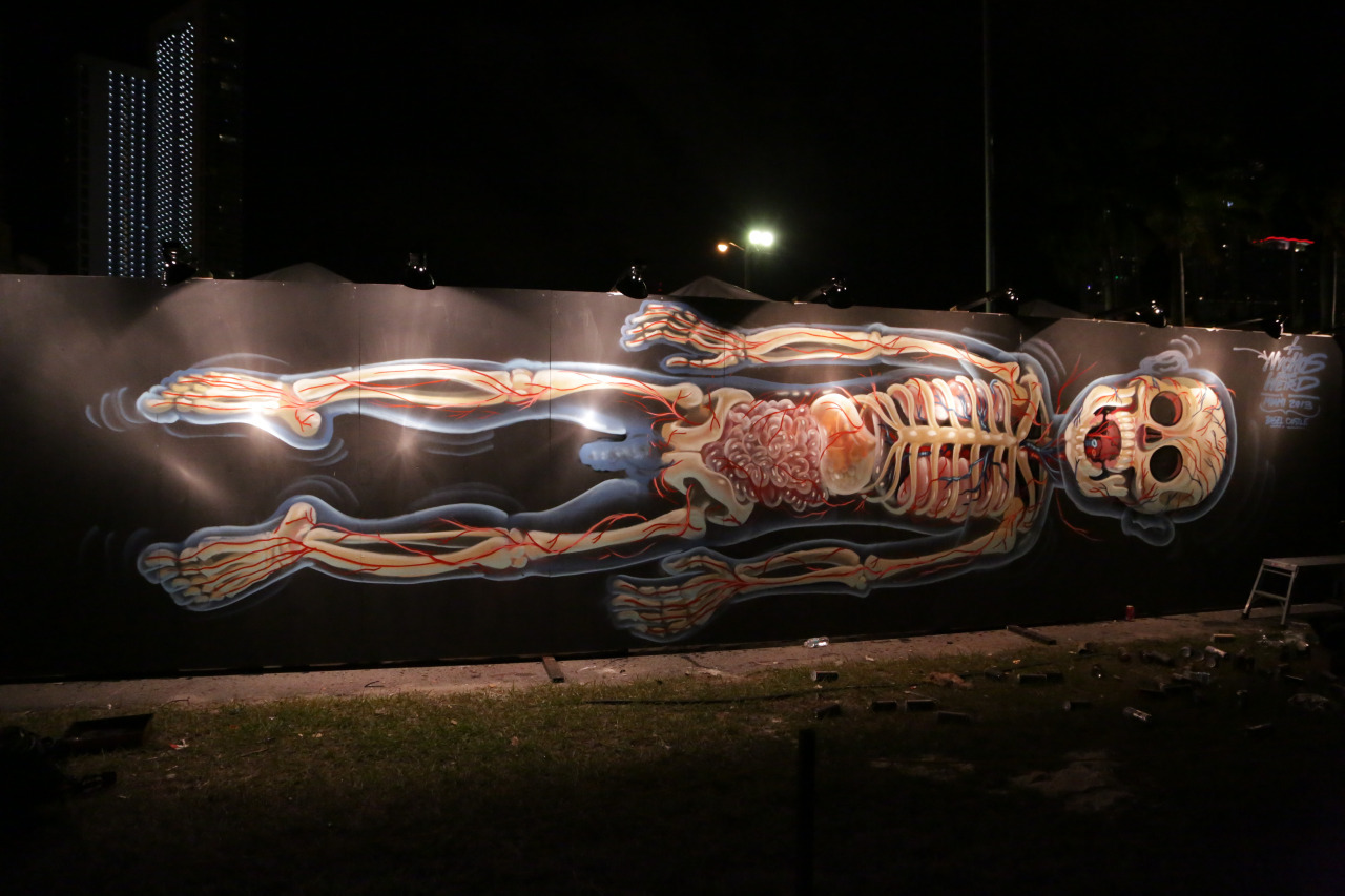 fer1972:  The Original Street Art of Nychos (Artist on tumblr)