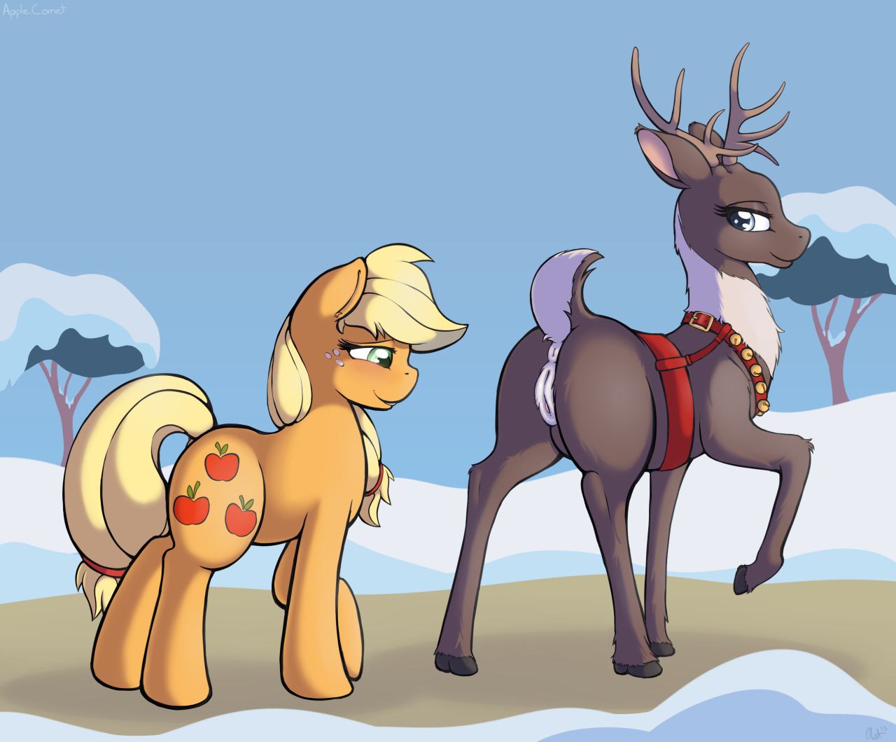 Happy Christmas Eve! Apparently Santa&rsquo;s Sleigh stopped in Ponyville and