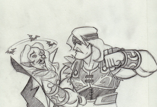 captainmolasses: Simon Belmont makes a friend